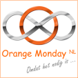 Orange Monday - Omdat het Nodig is - vierkant - oranje lijn